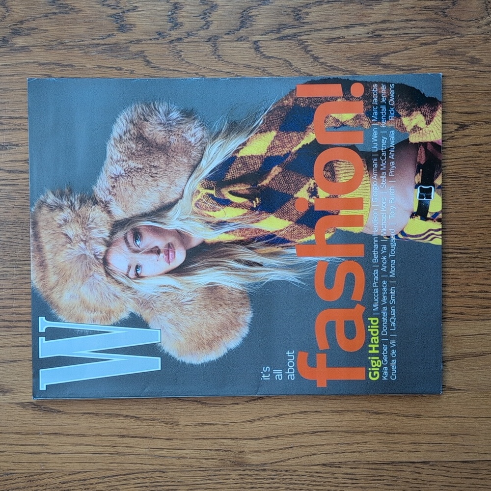 W Magazine Fall Fashion Gigi Hadid Volume Four 2023
